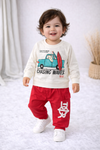 Kids Jogger Set – White Car