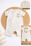 Baby Half Rompers - Banana