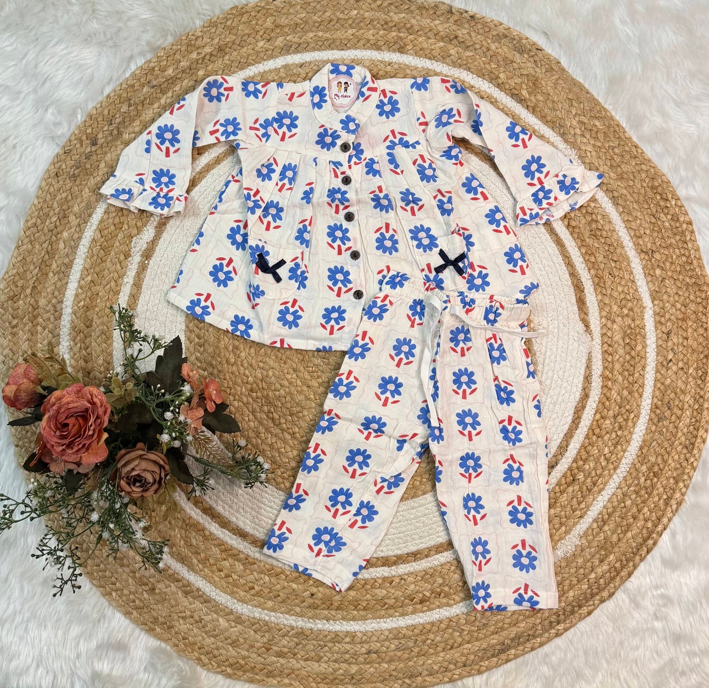 Muslin Girls Co-ords Set