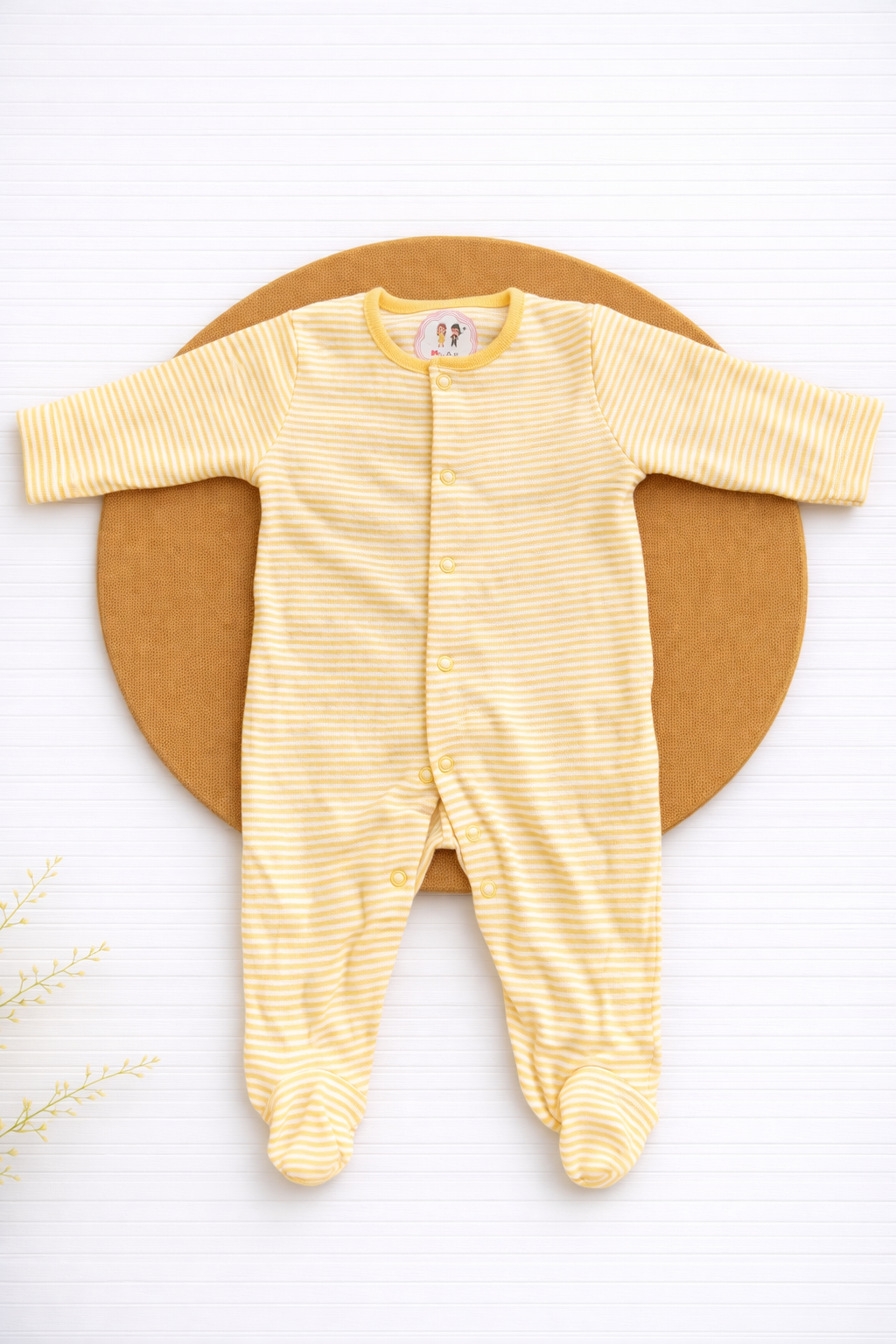 Rompers - Yellow Stripes