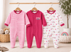 3 Piece Romper Set Soft Cotton