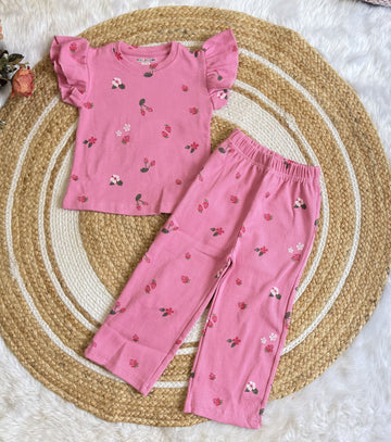 Frill Sleeve Plazo Co-ord Sets