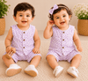 Premium Muslin Double Cloth Sleeveless Sets