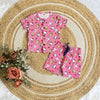 Button Shorts Set