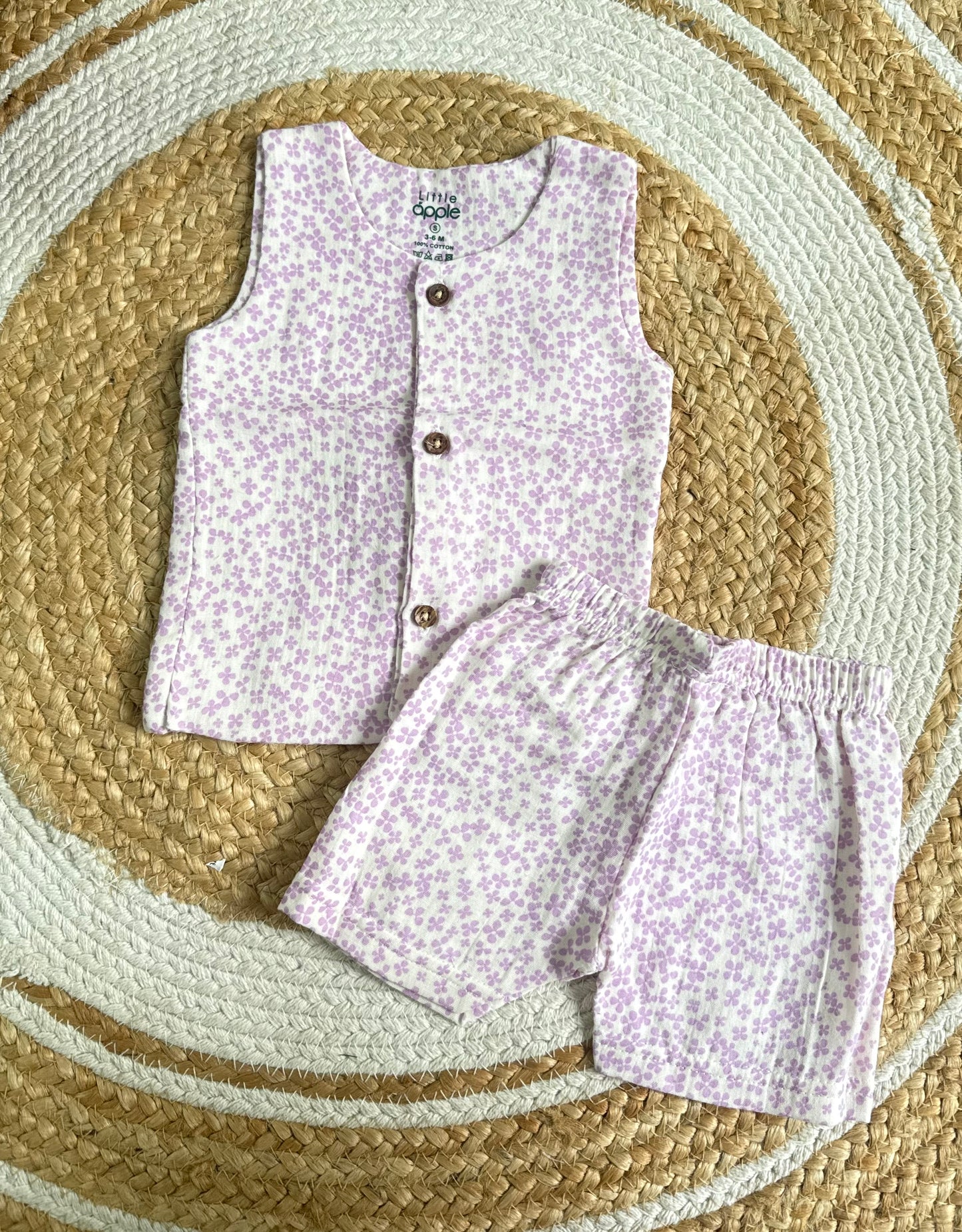 Premium Muslin Double Cloth Sleeveless Sets