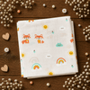 Muslin Bath Towel - Fox