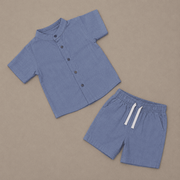Premium Muslin Co-Ord Set for Boys