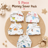 Muslin 6 layer Nappy- Pack Of 5
