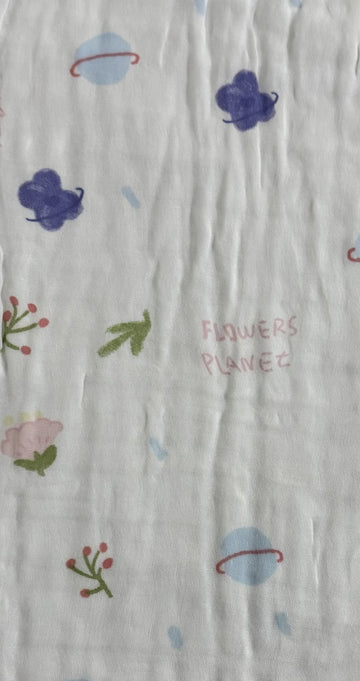 6 Layer Muslin Burp Cloth