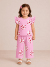 Frill Sleeve Palazzo Co-ord Sets