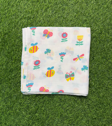 Muslin Swaddle- Dragon Fly
