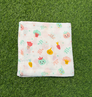 Muslin Swaddle - Vegetable
