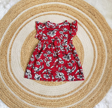 Frill Sleeve Frock