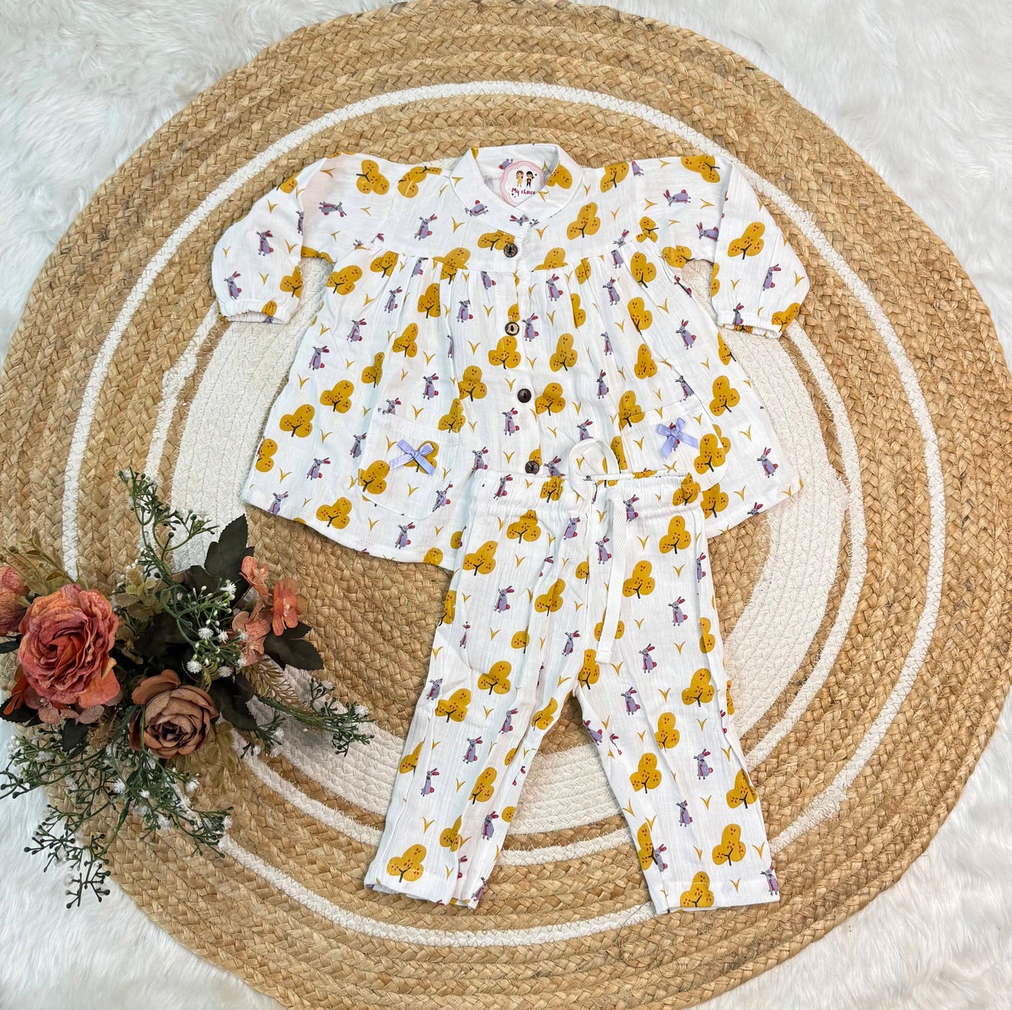 Muslin Girls Co-ords Set