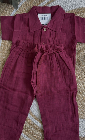 Premium Muslin Pant Set