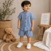 Premium Muslin Co-Ord Set for Boys