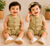 Premium Muslin Double Cloth Sleeveless Sets