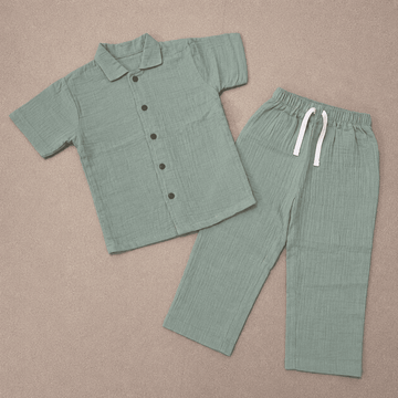 Premium Muslin Co-ord Set for Boys with Pant