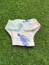 Crinkled Muslin Nappy