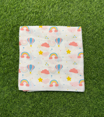 Muslin Swaddle - Rainbow