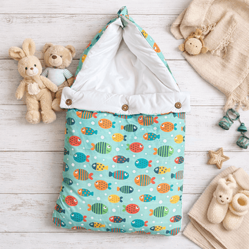 Premium Muslin Carry Nest - Fish