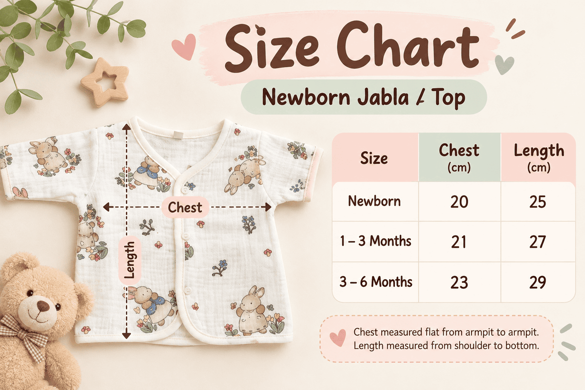 Crushed Muslin Jabla