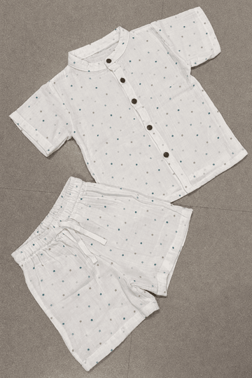 Premium Muslin Co-Ord Set for Boys