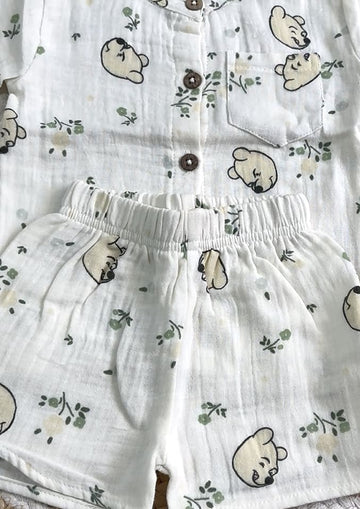 Premium Muslin Co-Ord Set for Boys