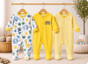 3 Piece Romper Set Soft Cotton