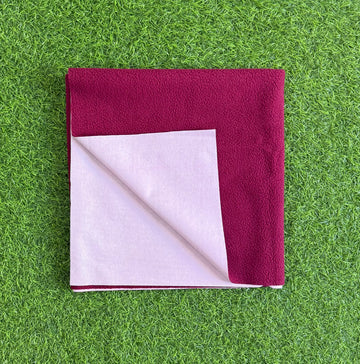 Baby Dry Sheet - Maroon (Medium)