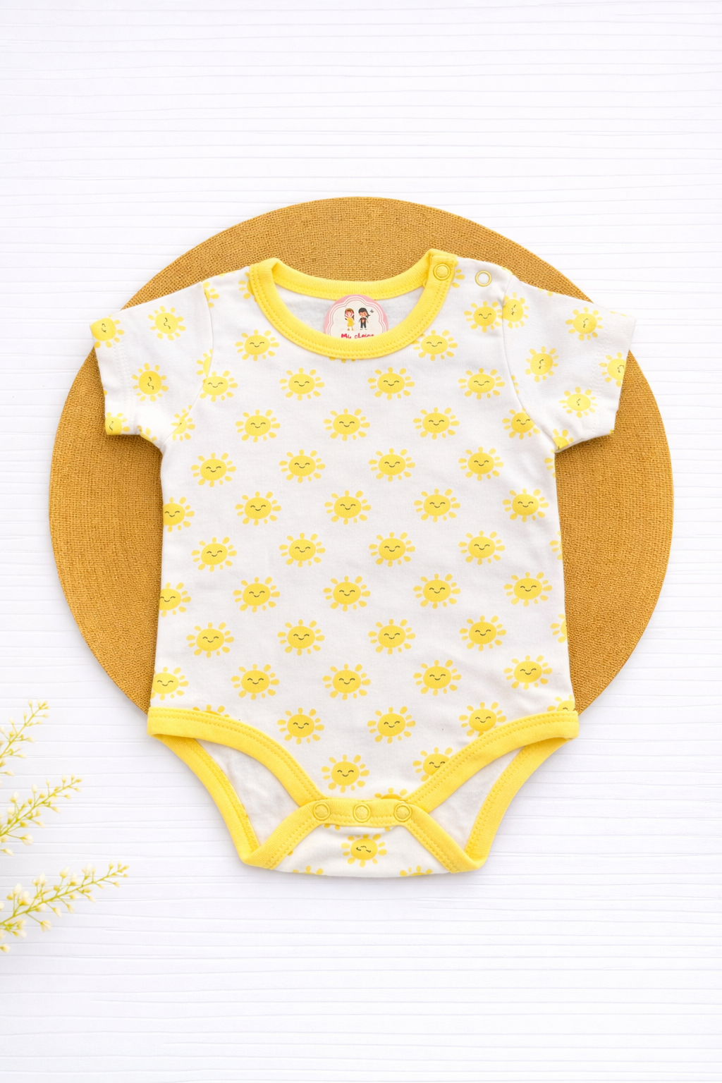 Onesie- Yellow Sun