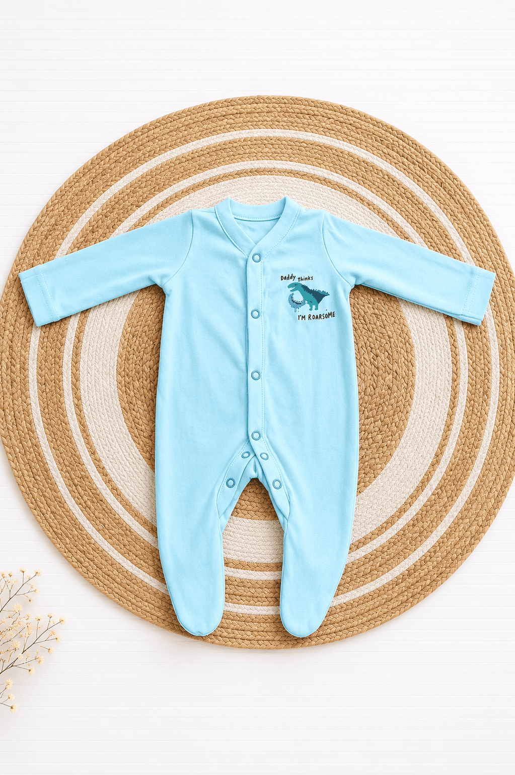 Rompers - Blue Plain