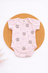Onesies- Light Pink Mom+Dad=Me