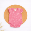 Onesie- Rose Colour White Dot