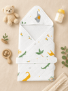 4-Layer Hooded Towel - Safari Jungle Print