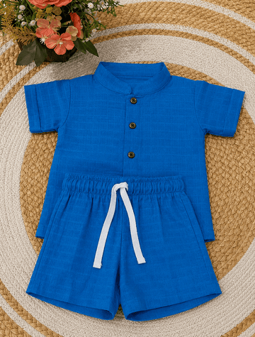 Premium Muslin Co-Ord Set for Boys
