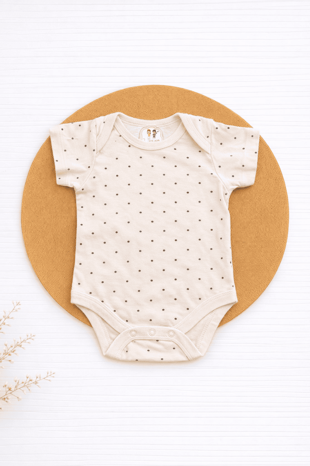 Onesies- Light Beige Dot