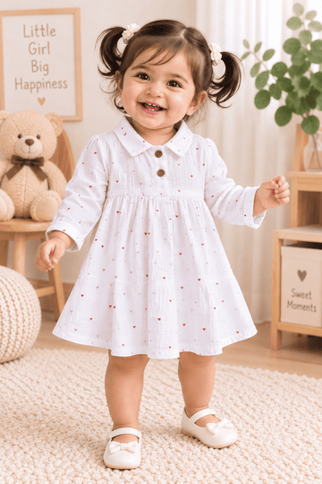 Muslin Frock - Buy 3 for 999₹