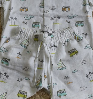 Premium Muslin Co-Ord Set for Boys