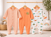 3 Piece Romper Set Soft Cotton