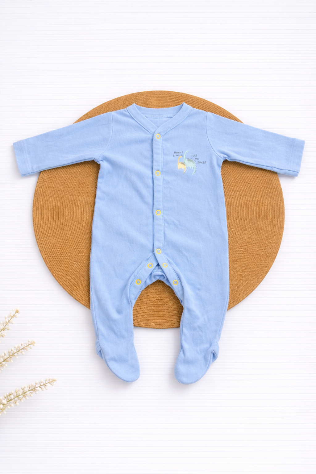 Rompers - Blue Dino