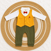 Fancy Baby Boy Romper