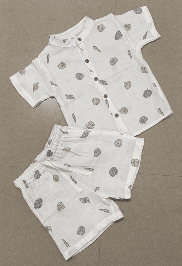 Premium Muslin Co-Ord Set for Boys