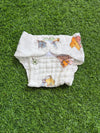 Crinkled Muslin Nappy