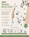 6 Layer Muslin Burp Cloth
