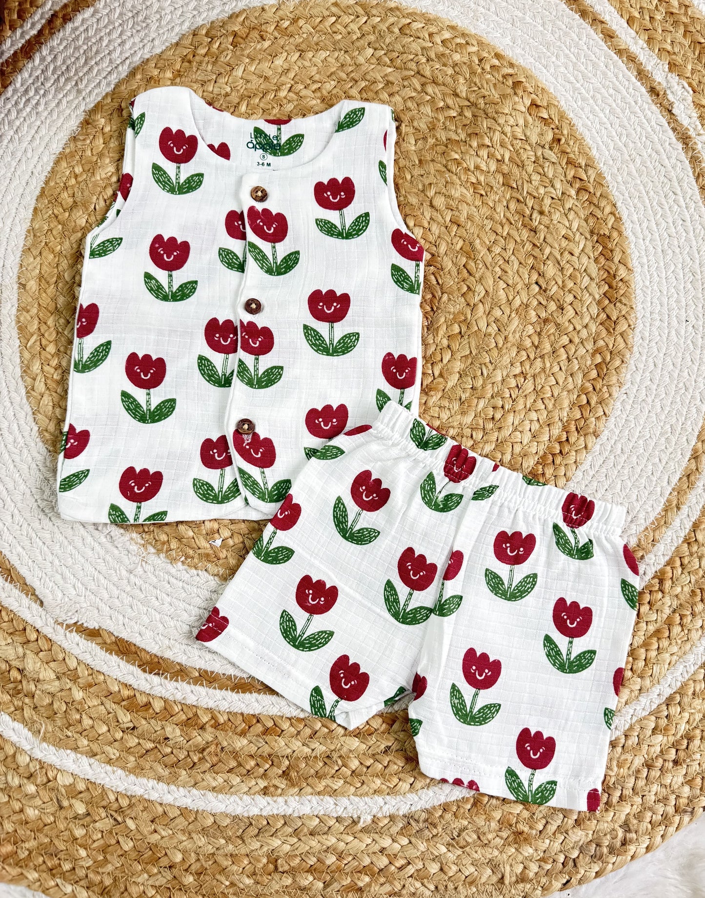 Premium Muslin Double Cloth Sleeveless Sets