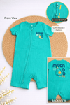 Baby Half Rompers - Avocado