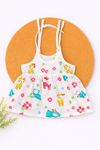 Muslin Knot Frock- Deer