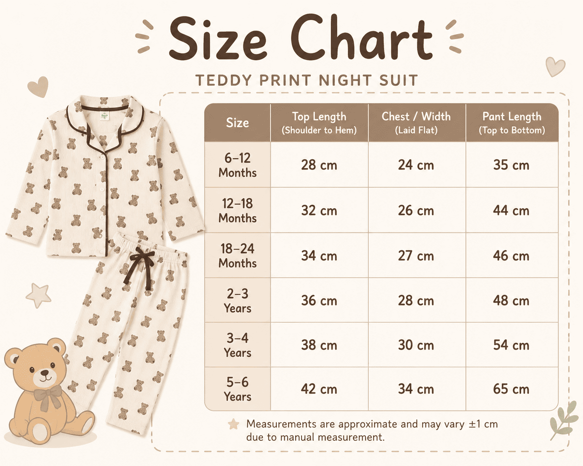 Half Sleeve Night Suit - Buy 3 for 999₹