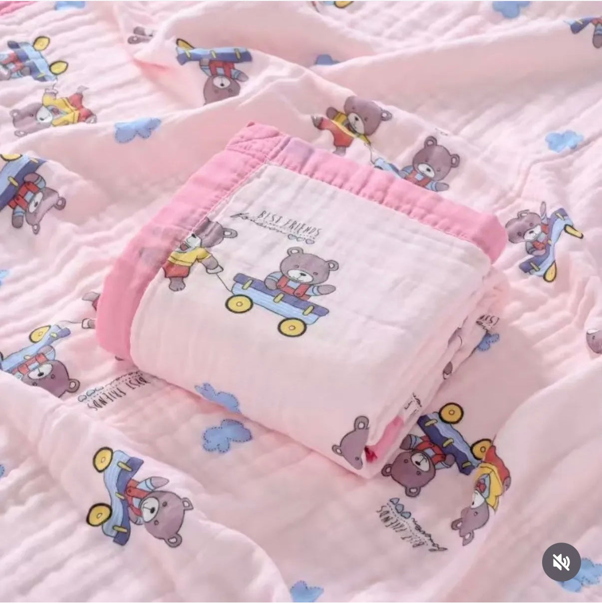 Muslin Receiving Blanket